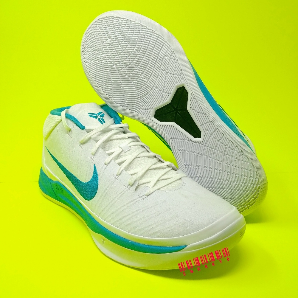 Sz 17 Nike Kobe A.D. Mid Aqua Blue 942521-100 New